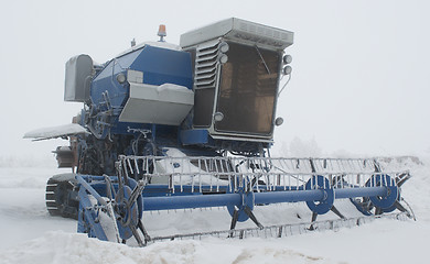 Image showing Combine harvester