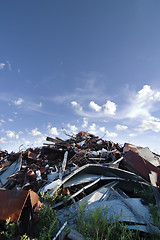 Image showing Garbage Pile (vertical)