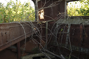 Image showing Antique Car Rust