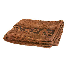 Image showing Brown towel