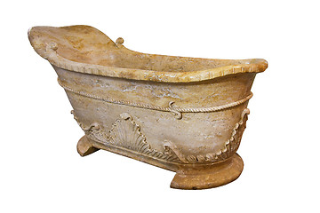 Image showing Marble bathtub