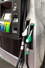 Image showing Gas station detail