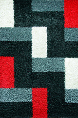 Image showing Geometric carpet