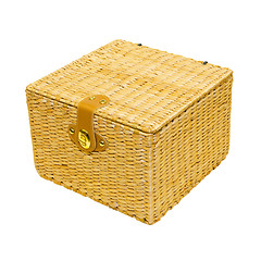 Image showing Rattan box