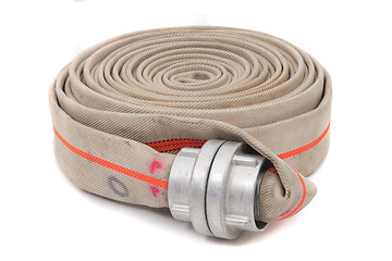 Image showing fire fighter hose 