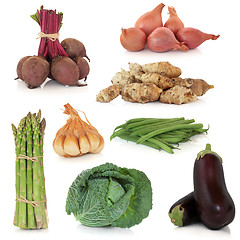 Image showing Vegetable Collection