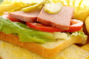 Image showing Spam AndDill Pickle