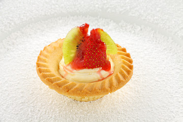 Image showing Single Cream Tart