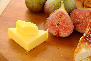 Image showing Butter And Figs