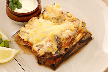 Image showing Greek Moussaka