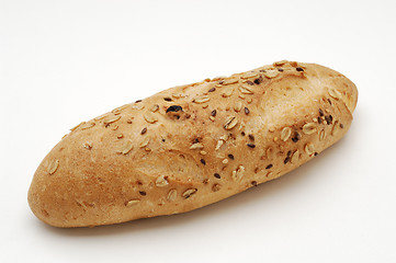 Image showing Bread over white background