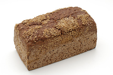 Image showing Bread over white background