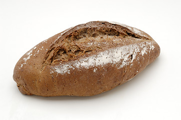 Image showing Bread over white background