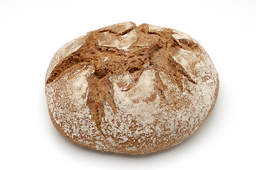 Image showing Bread over white background