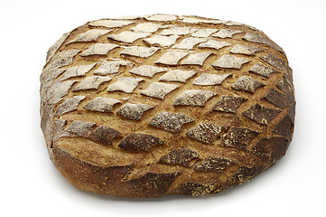 Image showing Bread over white background