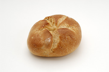 Image showing Bread over white background