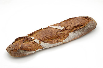 Image showing Bread over white background