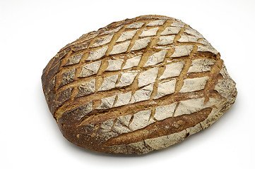 Image showing Bread over white background