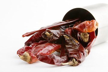 Image showing Dried Large Chillies