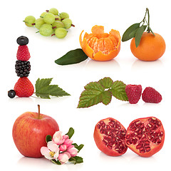 Image showing Healthy Fruit Selection