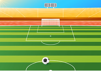Image showing Soccer stadium
