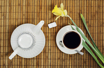 Image showing coffee service 