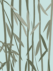 Image showing willow leaves