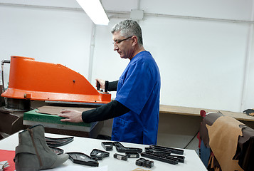 Image showing Leather manufacture