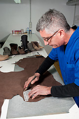 Image showing Leather manufacture