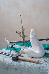 Image showing Sculpture still life