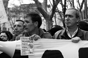 Image showing Portuguese Youth Protests