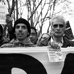 Image showing Portuguese Youth Protests