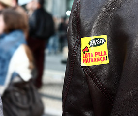 Image showing Portuguese Youth Protests