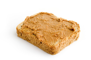 Image showing Chunky Peanut Butter Slice