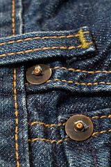 Image showing jeans detail