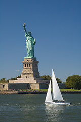 Image showing the statue of liberty