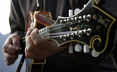 Image showing Playing guitar