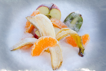 Image showing Ice  banana