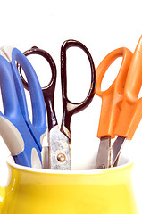 Image showing variety office supply scissors