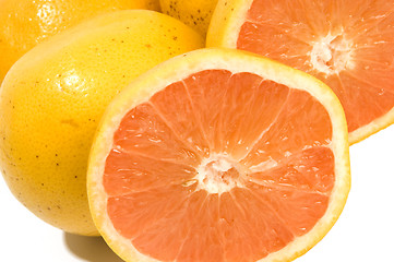 Image showing ruby red grapefruit