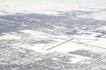 Image showing Snowy Airport