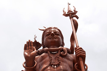 Image showing Statue of Hindu God Shiva