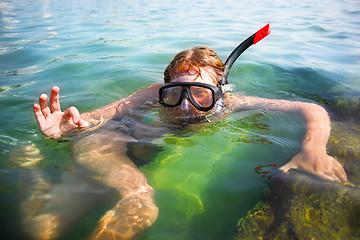 Image showing diver