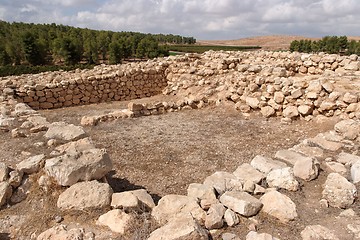 Image showing Excavations of the ancient temple