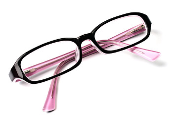 Image showing Beautiful glasses isolated on white