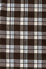 Image showing checkered fabric pattern background 