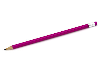 Image showing Pink pencil