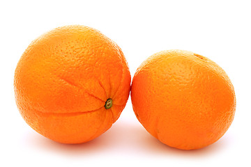 Image showing two fresh oranges