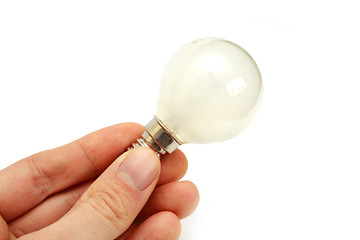 Image showing hand with lamp