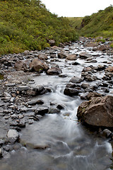 Image showing Skaftafell stream